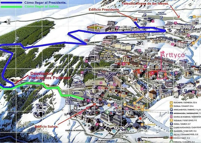 아파트 Little Rest Arttyco 6 Pax Wifi Garaje, Taquilla, Junto Al Telesilla 1